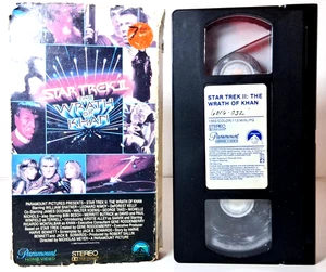 Star Trek II The Wrath of Khan (Paramount Pictures, 1982) Original 1982 VHS - Picture 1 of 9
