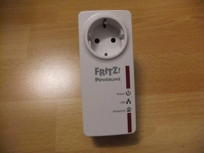 AVM FRITZ Powerline 520e Steckdosen Netzwerk LAN 500Mbps Adapter Powerlan dlan - Bild 1 von 2