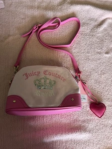 JUICY COUTURE JUICY KINGDOM DOME SATCHEL LIGHT PINK Free Gift - Picture 1 of 14