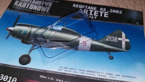 MK-S-103 - Reggiane Re.2002 ARIETE  - 1/33 paper model - Picture 1 of 1