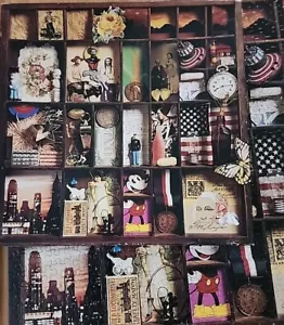 Puzzle vintage Springbok American Spirit puzzle 500 pezzi Topolino COMPLETO - Foto 1 di 3