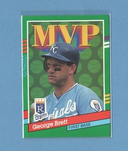 1991 Donruss - #396 - George Brett - Kansas City Royals