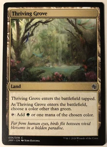 MTG Thriving Grove Jumpstart 034/078 Regular Common - Picture 1 of 1