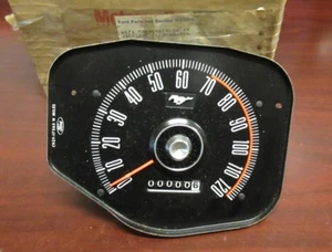 Mustang 1969-70 NOS 120 MPH conjunto de medidor de velocímetro - sin velocímetro - Imagen 1 de 4