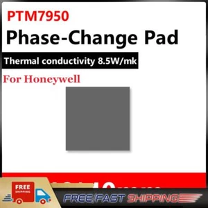 Pour Honeywell PTM7950 Pad à changement de phase 8,5W/mK pour ordinateur portable GPU CPU (40x40mm) - Photo 1/9