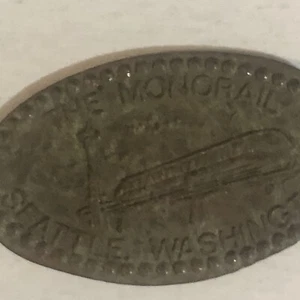 Monorail Pressed Elongated Penny Seattle Washington PP2 - Picture 1 of 2