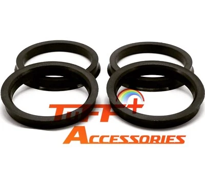 4 PCs 106.1-93.1 Wheel Hub Centric Rings (106.1mm OD x 93.1mm ID) CBL rings - image 1 of 4