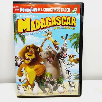 Madagascar (DVD) Dreamworks 2005 Kids Animated Movie - Image 1 of 2