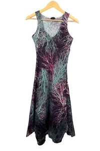 Vestido caprichoso midi arrugado Komarov hadas años 90 Y2K talla S - Imagen 1 de 8