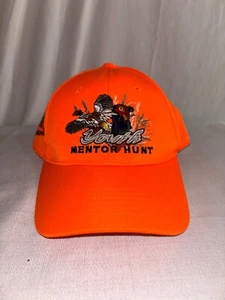 Cappello da caccia regolabile Pheasants Forever Mentor Hunt Blaze arancione nuovo senza etichette - Foto 1 di 3
