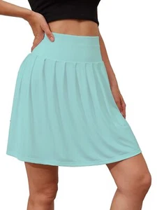 Women's Tennis Golf Skirts Built-in Shorts High Waisted Athletic Pleated Skir... - Picture 1 of 4
