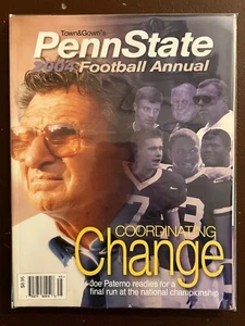 2004 PENN STATE NITTANY LIONS - TOWN & GROWN'S - FOOTBALL ANNUAL - Picture 1 of 1