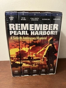 Remember Pearl Harbor VHS 2001 5 Tape Set - Picture 1 of 11