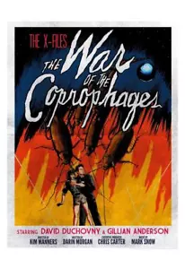 X-Files Fox Mulder The War of The Coprophages Cockroach Monster Art J.J. Lendl - Picture 1 of 1