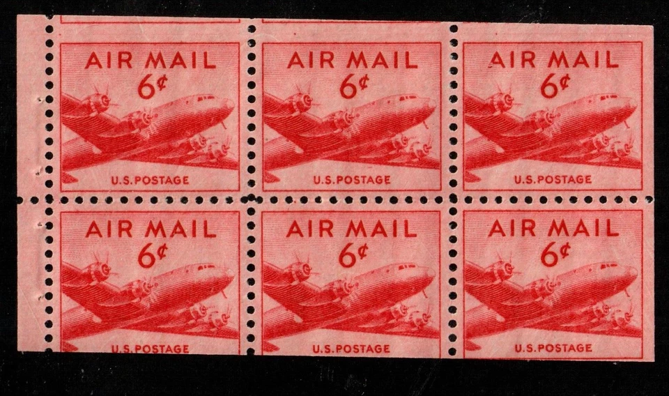 Scott C39a 6¢ Airmail Mint Hinged Free shipping in USA!! - Image 1 of 1