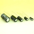 Radial Aluminium Electrolytic Capacitor (Packs of 10) Range of Value / Voltages