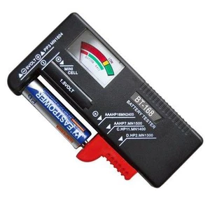 TESTER CARICA BATTERIA PILA AA AAA A STILO MINI STILO DA 1.5 A 9 V PILE VOLT - Foto 1 di 1