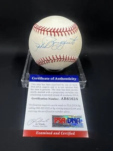 Phil Rizzuto Signed Rawlings American League Baseball PSA/DNA New York Yankees - Picture 1 of 2