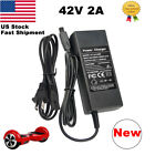 42V 2A Adapter Charger Power Supply for Balancing Electric Scooter Hoverboard