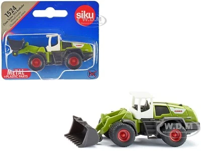 CLAAS TORION 1914 WHEEL LOADER GREEN DIECAST MODEL BY SIKU 1524 - Image 1 of 4
