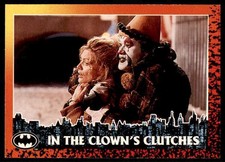 1992 O-PEE-CHEE “BATMAN RETURNS” MOVIE CARDS IN THE CLOWN'S CLUTCHES #21
