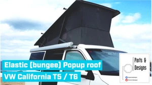 Elástico ayuda para techo levadizo de VW California T5/T6 Coast Beach (bungee) - Imagen 1 de 3