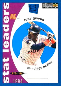 1995 Collector's Choice SE #140 Tony Gwynn San Diego Padres HOF