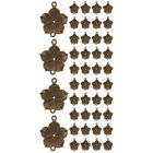 100 Pcs Bracelet Link Pendant Metal Charms for Making Jewelry Ornaments Alloy