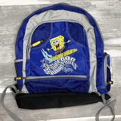 Mochila Tabla de Surf Raro Vintage 2003 Nickelodeon Bob Esponja Pantalones Cuadrados Foto 1 de 4