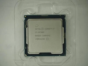 INTEL CORE I7-9700K SRG15 3.60GHz FCLGA1151 CPU Processor - Afbeelding 1 van 2