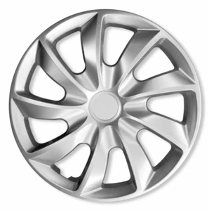 TRIMS HUB CAPS 4 x 17" WHEEL HQ ABS Plastic Universal Push-In / NRM042 - Picture 1 of 5