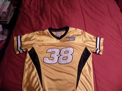 Chase Authentics NASCAR 38 M&M Jersey Shirt Racing Elliot Sadler Yellow Women M  - Image 1 of 3