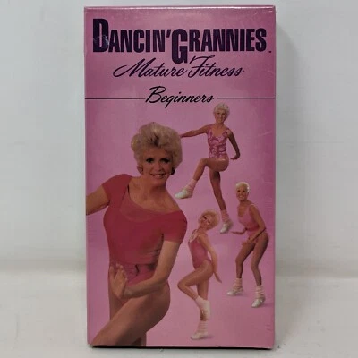 Dancin’ Grannies Mature Fitness Beginners (1991) VHS NEW Sealed Dancing Grandmas - Image 1 of 2