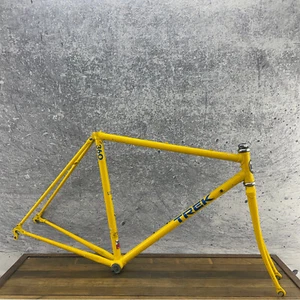 Vintage Trek 360 Frame Set 53 cm 21 in USA Road Bike Small Lugged Steel 80s 126 - Picture 1 of 17