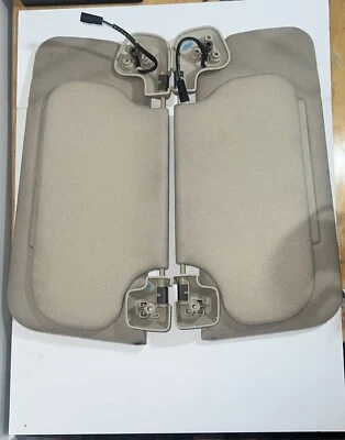 03-06 FORD EXPEDITION NAVIGATOR BEIGE ILUMINADO PARASOLES CON HOMELINK DELUXE OEM Foto 1 de 4