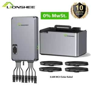LIONSHEE 1024Wh Speicher mit 1600W MPPT PV HUB für Balkonkraftwerk Solaranlage - Bild 1 von 14
