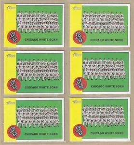 Menge (6) 2012 Topps Heritage Chicago White Sox Team (TC) #288 - KOSTENLOSER VERSAND - Bild 1 von 1