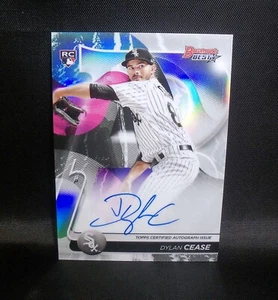 2020 Bowman's Best Dylan Cease Rookie Refractor Auto - Picture 1 of 4