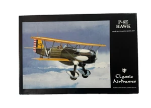 P-6E HAWK AIRPLANE MODEL KIT 1:48 SCALE CLASSIC AIRFRAMES # 0444 NEW OPEN BOX - Picture 1 of 6