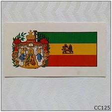 Brooke Bond Flags And Emblems Of The World #48 Ethiopia Tea Card (CC125)
