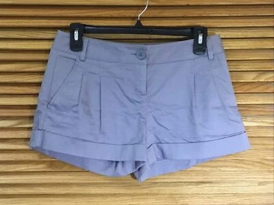 Express Womens Size 0 Gray Chino 3” Casual Shorts YS-260 Foto 1 de 4