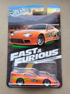 Hot Wheels HW 2024 FAST AND FURIOUS BRIAN O CONNER TOYOTA SUPRA ORANGE 2/5 - Picture 1 of 1