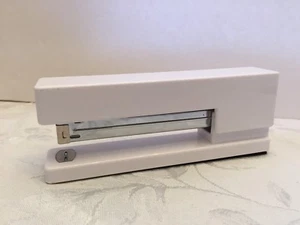 Desk Stapler by Cre8ted Space Stylish Sleek White Quality - Picture 1 of 12