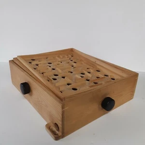 Vintage Labyrinth Labyrintspel Brio Wooden Maze Made in Sweden 31804 + orig box - Picture 1 of 12