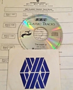 RADIO SHOW: BBC CLASSIC TRACKS 5/10/93 DAVID BOWIE LIVE w/DJ RICHARD SKINNER - Picture 1 of 7