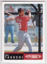 2002 Topps Total St. Louis Cardinals Baseball Card #865 So Taguchi Rookie