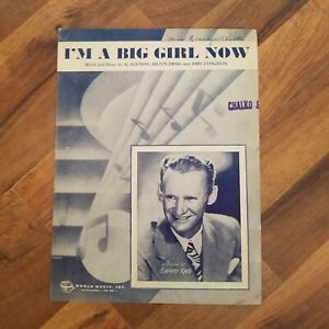 Sammy Kaye 1946 I'm a Big Girl Now von Hoffman Drake Notenprogrammierung