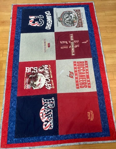 Unique Florida Sports Teams Throw /Stadium Blanket sz 69inx44ins Cover