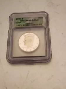 PCGS 1992 S Kennedy Half Dollar Proof PR70 DCAM* - Picture 1 of 2