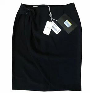 Armani Collezioni Damen Rock Größe US 10 schwarz Bleistift brandneu mittellang - Bild 1 von 9